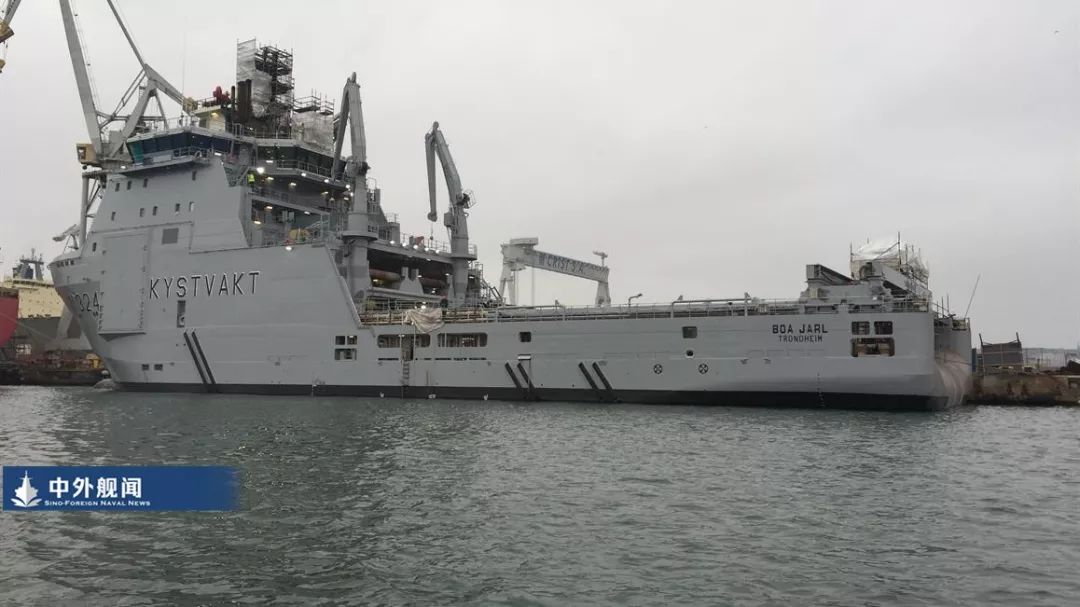 两艘"中国制造"海警船加入挪威海岸警卫队