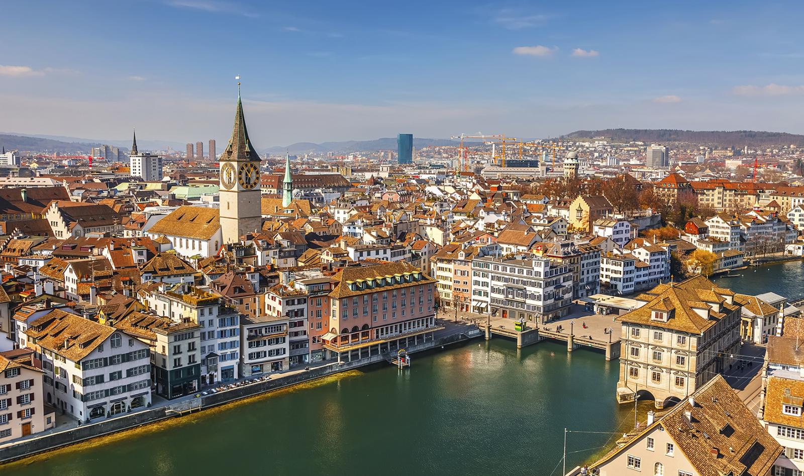 瑞士最大城市图片