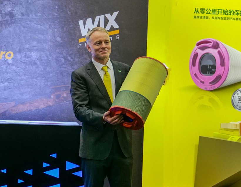 曼胡默尔全球运输与电子商务品牌管理副总裁 Christian Karner