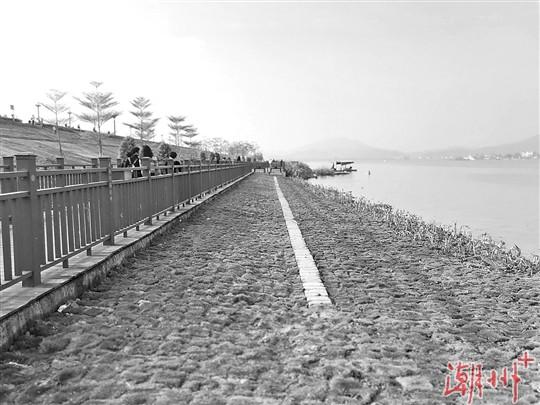 潮州:北堤栈道外侧整治提升基本完成