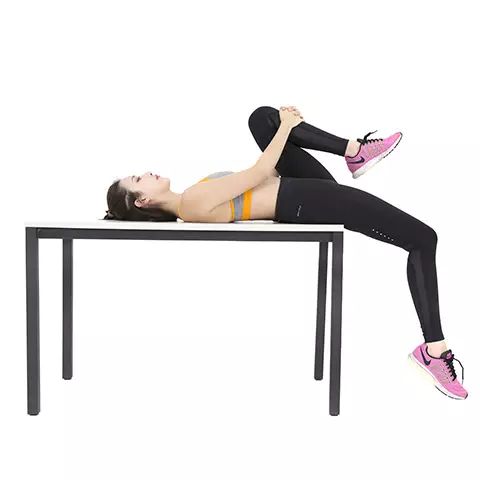 股直肌始于臀部前端,延伸至髋关节和膝关节,与小腿前侧顶部相连,在