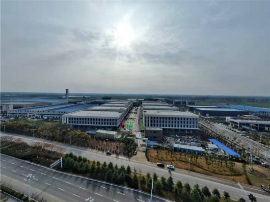 助力宿州区域发展02中冶天工集团走进安徽宿马园区