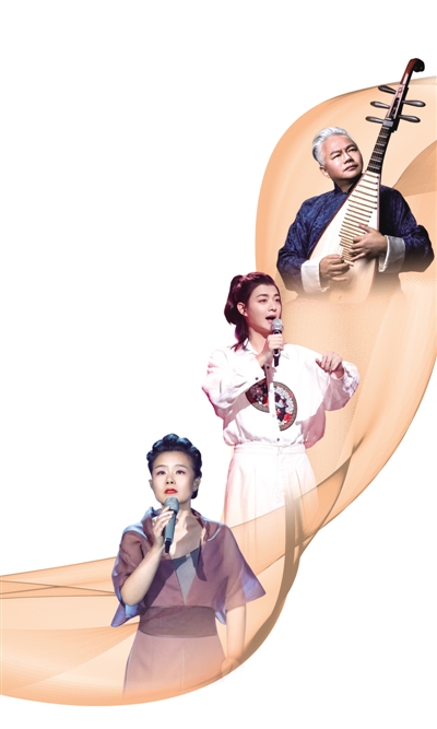 图片自上至下依次为方锦龙,霍尊,龚琳娜.