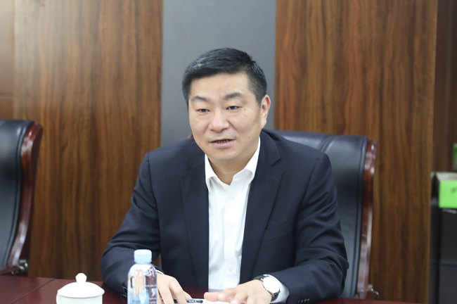 宋权礼会见淳安县委书记黄海峰一行