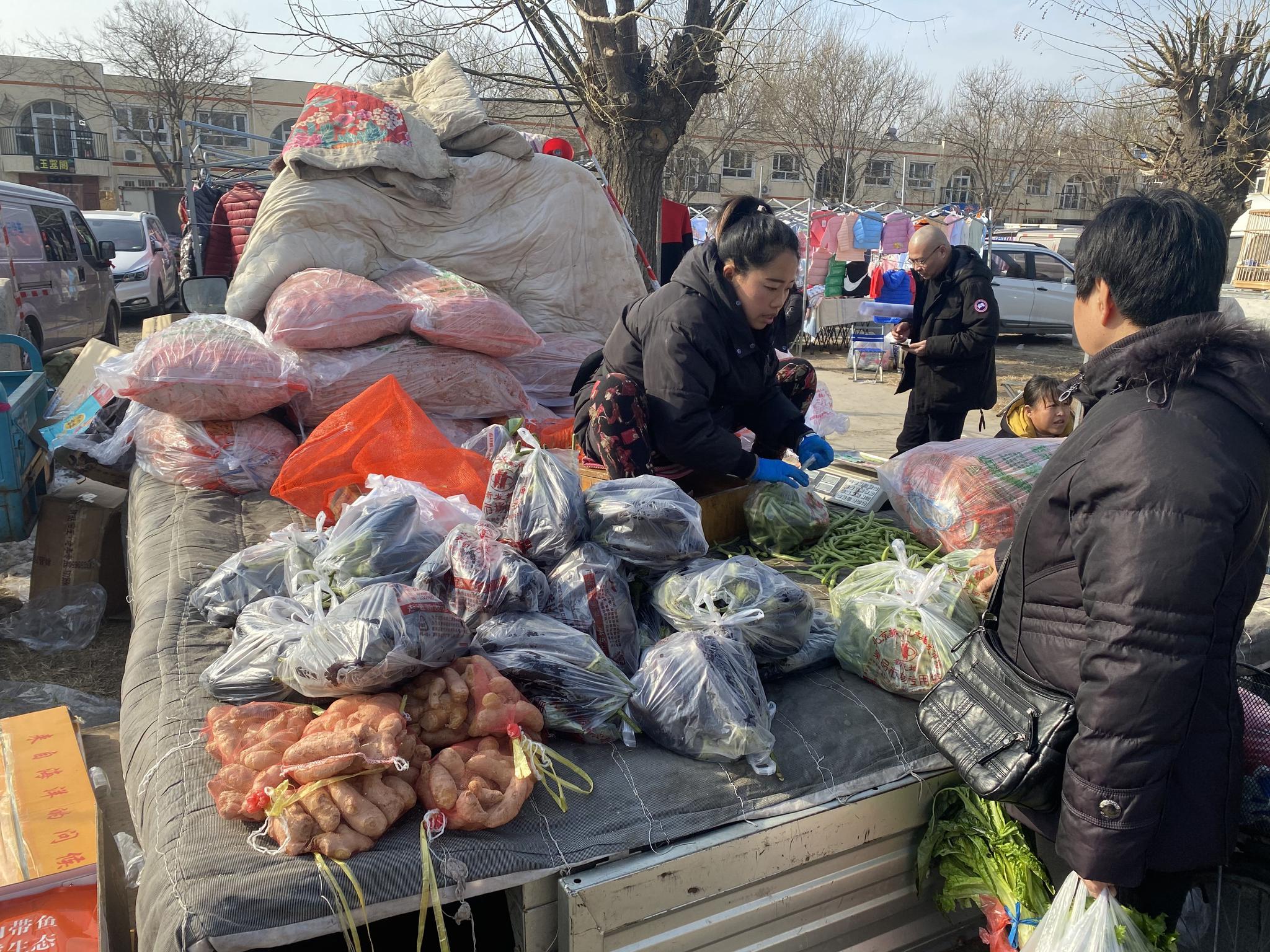 二十七赶大集 通州漷县大集年前最后一拨