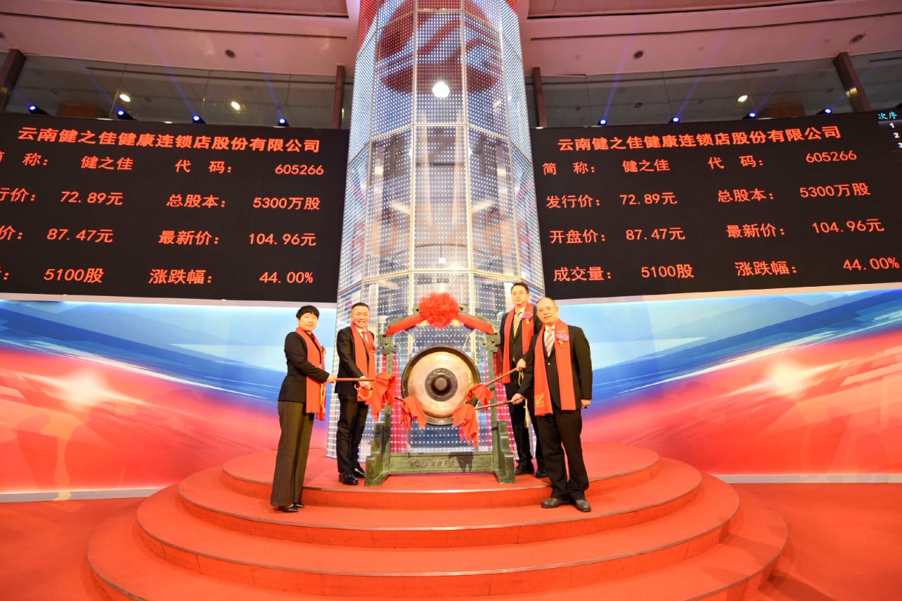 抓住国民人口发展趋势医药连锁新星健之佳成功上市