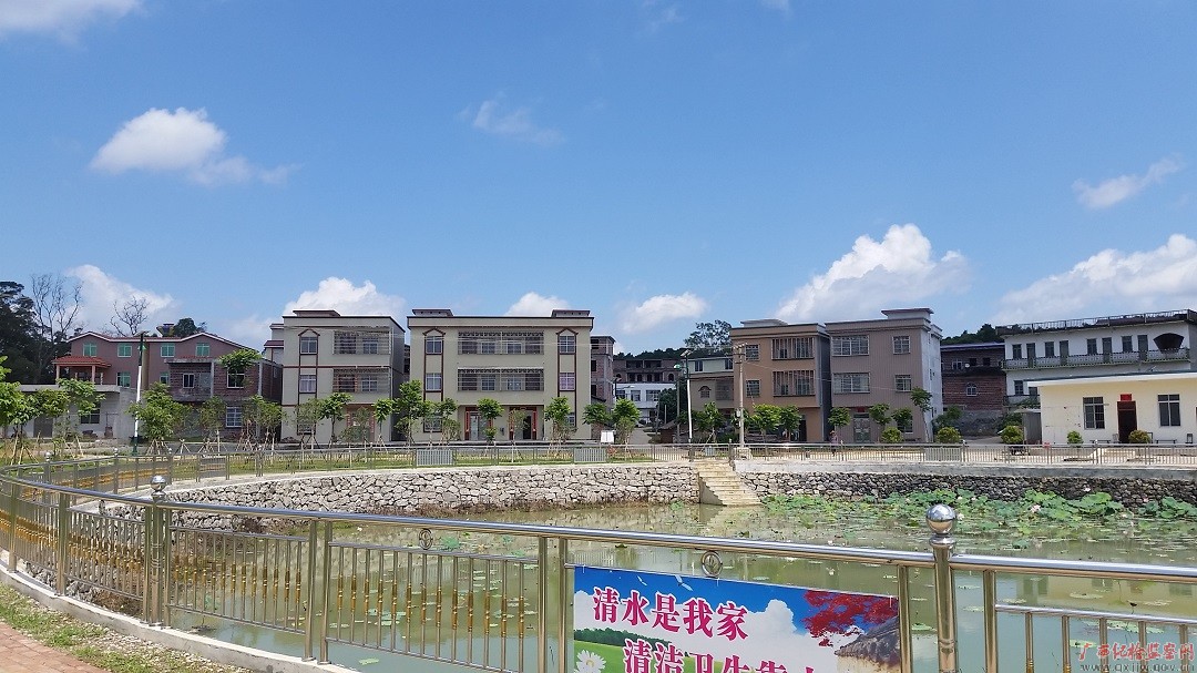 横县校椅镇榃汶村新貌
