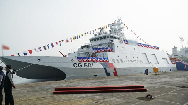 更改海巡舰艇涂 Taiwan 企图 正名 自欺欺人 台湾 新闻 星岛环球网