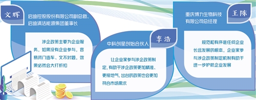 经济日报：各地加速落实企业家参与涉企政策制定机制