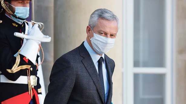 图源：法国经济部长布鲁诺·勒梅尔。（法新社）