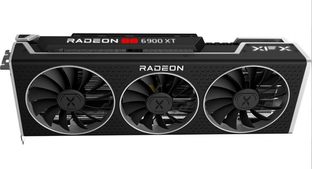 讯景发布rx6900xt非公显卡三风扇三槽厚