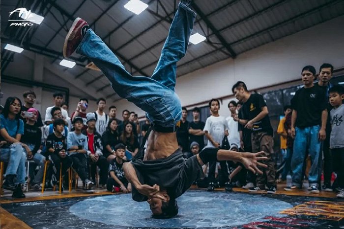 霹雳舞者bboy小矮.(图片由受访者提供)