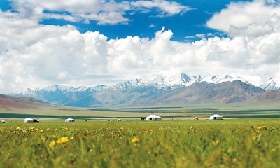 　　蒙古国草原美景。　　蒙古国驻华大使馆供图