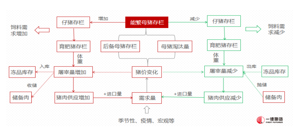 图为生猪产业链生猪是我国价值最大的农副产品,生猪产业链以生猪养殖