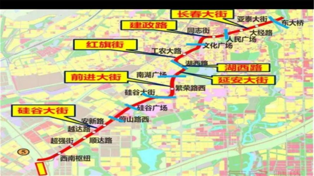 长春轨道交通5号线最新进展