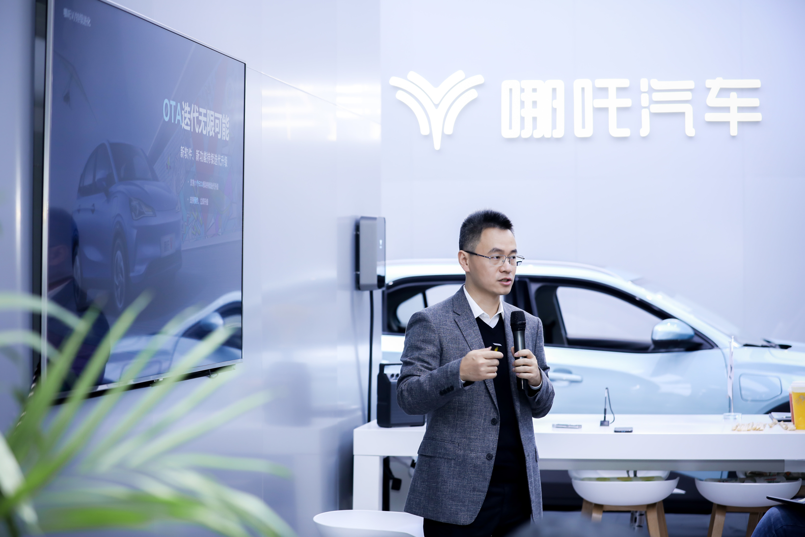 哪吒汽车智能研究院执行副院长 张祺，图片来源：哪吒汽车 