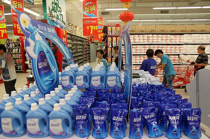 大卖场仍然是洗护产品的核心渠道。（图片来源：视觉中国）
