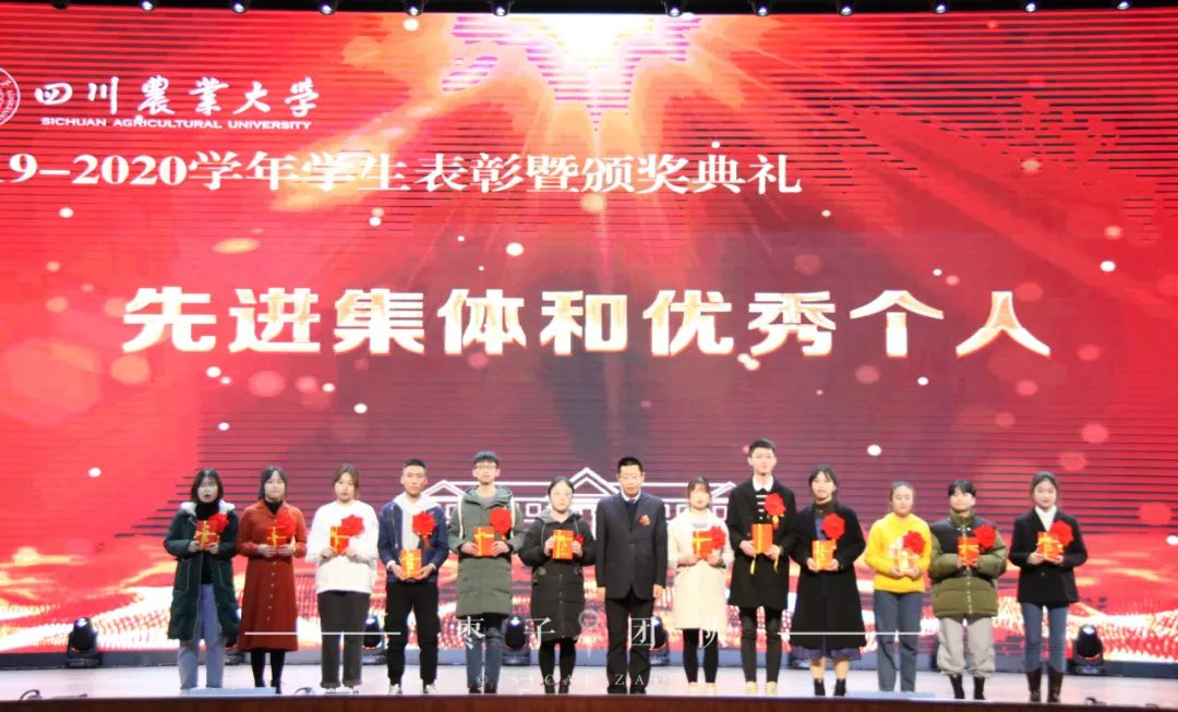 前方高能今天川农最优秀的学生都聚集于此