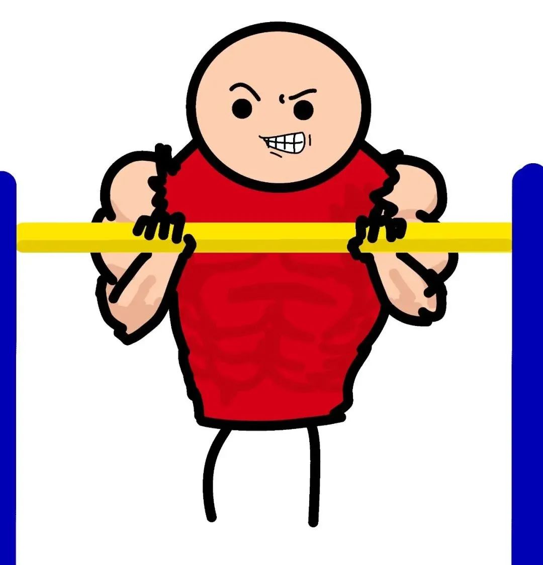 引体向上你这个不行,我不能给你计啊,你下周再测吧,回去好好练练啊!