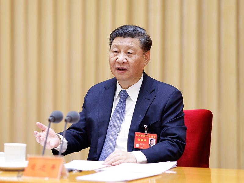 △2020年12月16日至18日，中央经济工作会议在北京举行。习近平发表重要讲话。 