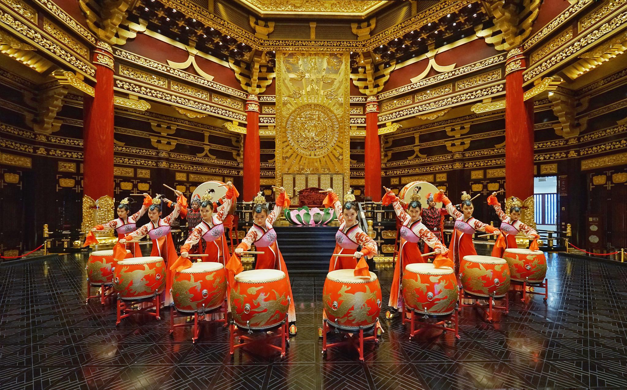 来隋唐洛阳城 过"最潮中国年"|太极殿|天堂_新浪新闻