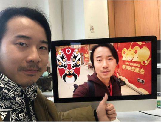 多语种网红主播探班2020春晚彩排 【博狗扑克】多语种网红主播探班2020春晚彩排