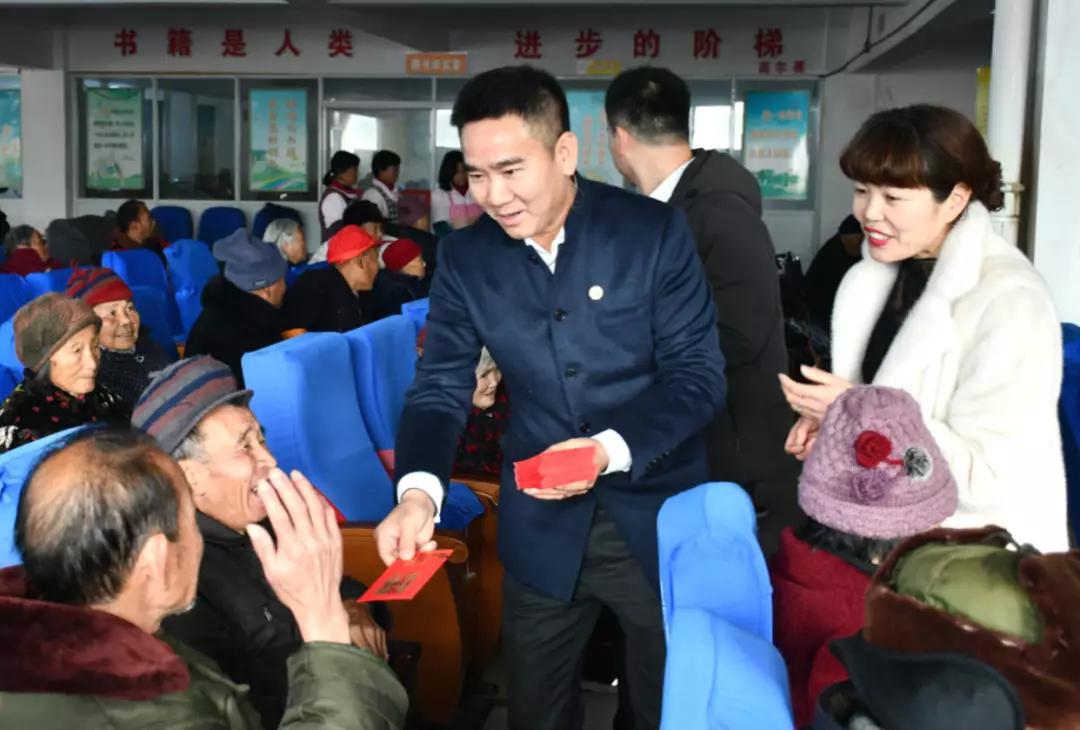 不忘初心 反哺家乡——大蜂控股董事长奚春阳节前慰问建德,乾潭福利