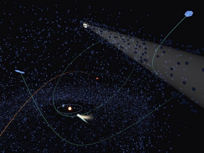 奥陌陌类双曲线轨道天体或来自太阳系外