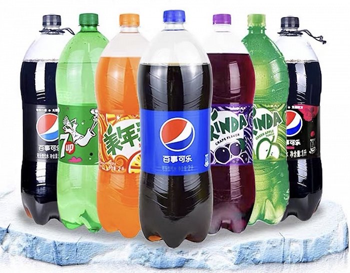 中国市场上的2升百事可乐，图片来源：淘宝​​​​​​