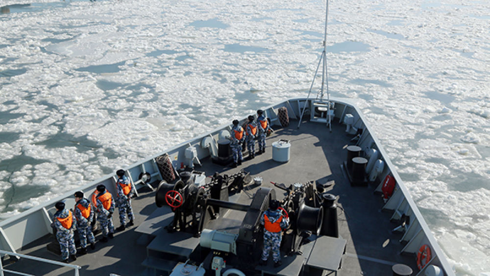 亲历海军海冰723船执行黄渤海海冰调查任务