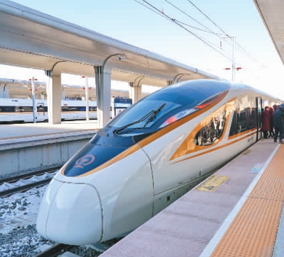 2019年12月30日，京张高铁开通运营。 　　新华社记者 杨世尧摄