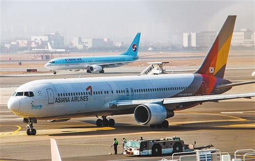 大韩航空收购韩亚航空最大障碍清除 韩民航业将迎