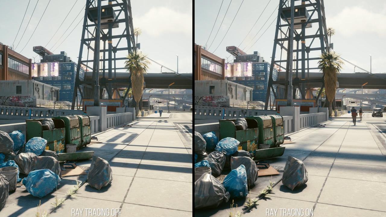 数毛社《赛博朋克2077》pc光追测试 画面美但帧数低