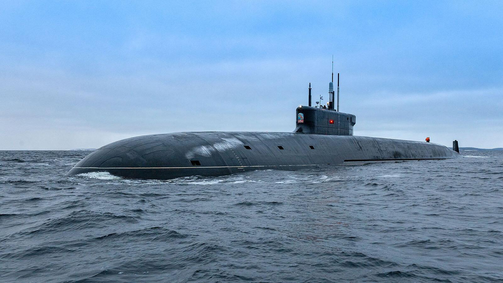 俄罗斯海军北风之神级核潜艇