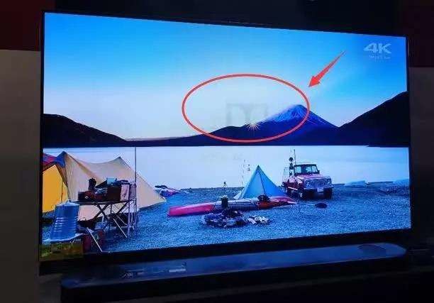 OLED burn-in phenomenon