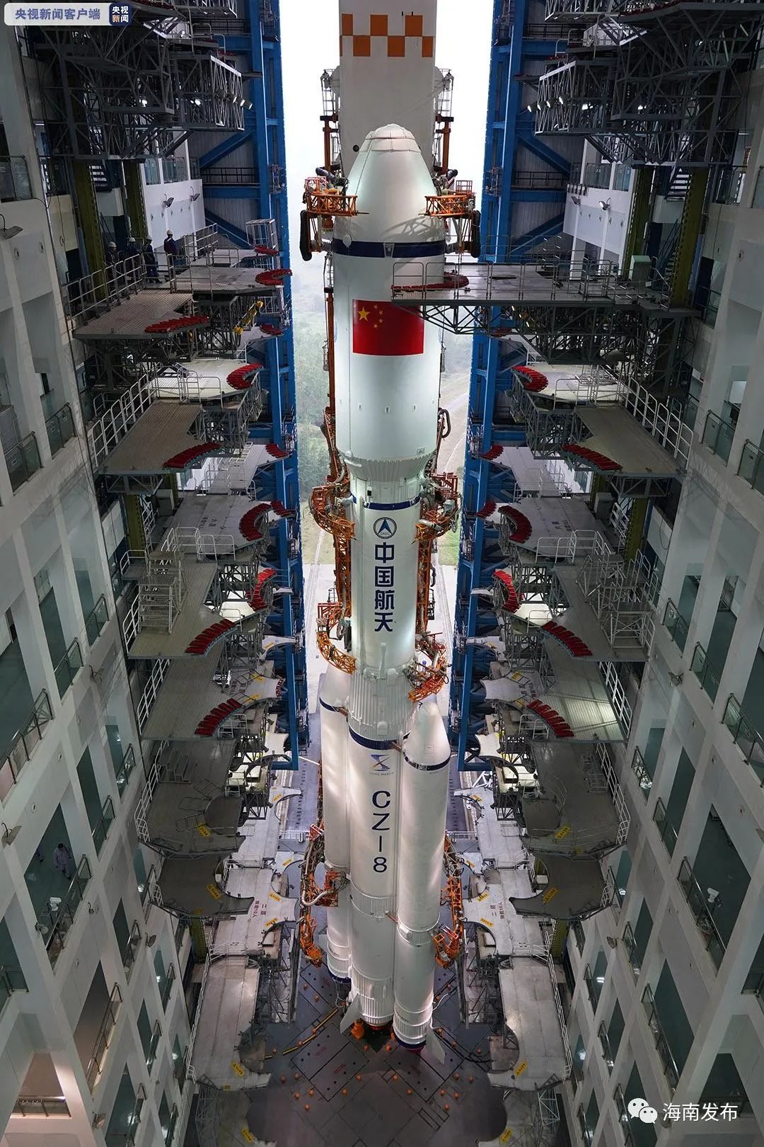 海南文昌发射场二期开建，921登月火箭和长征九号要有发射台了 - 知乎