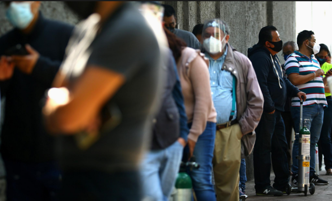 累计确诊超132万例|路透社|墨西哥|新冠肺炎_新浪军事_新浪网