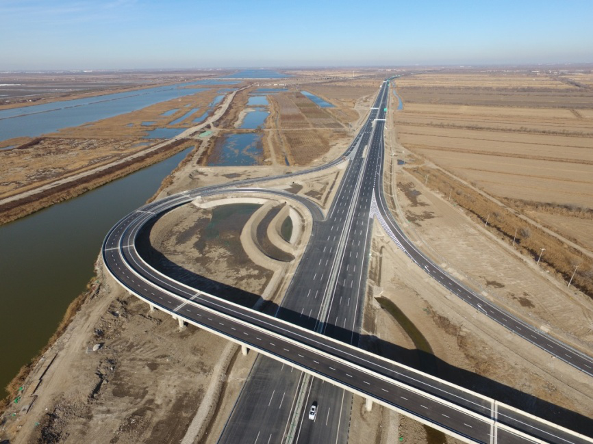 塘汉快速路互通式立交工程和塘承高速互通式立交工程主体工程全部完工