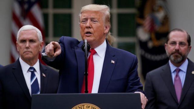 美国现任总统特朗普 资料图