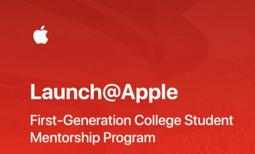 苹果推出一对一大学导师计划：带薪实习的好机会