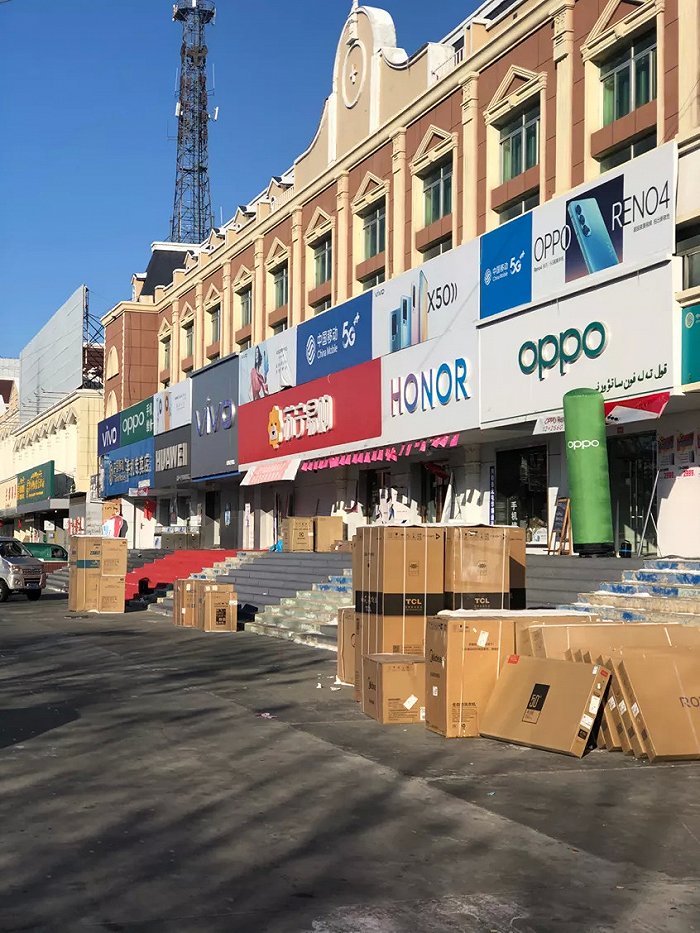 某西北边疆小城，是OV线下优势的缩影