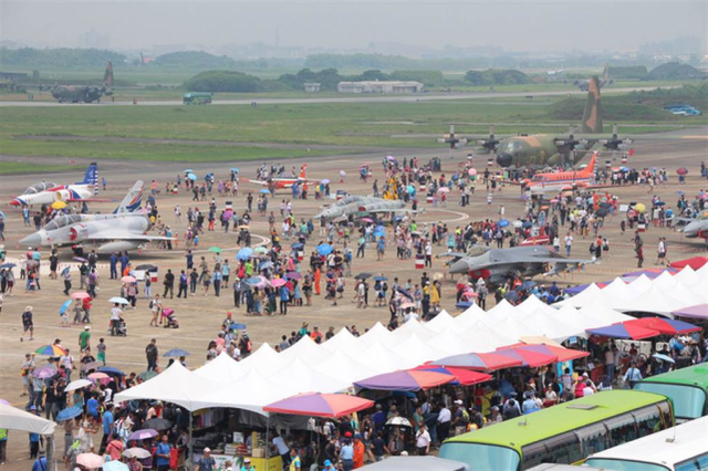 【资料图：台军嘉义空军基地】