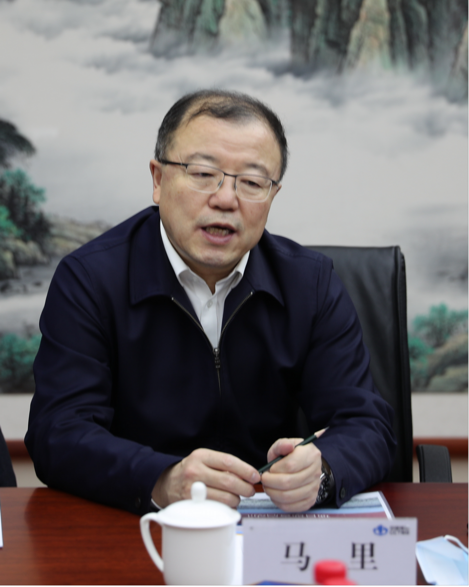 黑河市委书记马里一行到访中国煤科