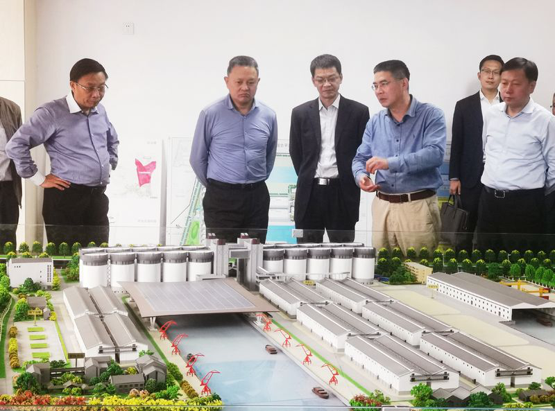 中储粮集团公司总经理迟京涛深入浙江分公司调研指导工作