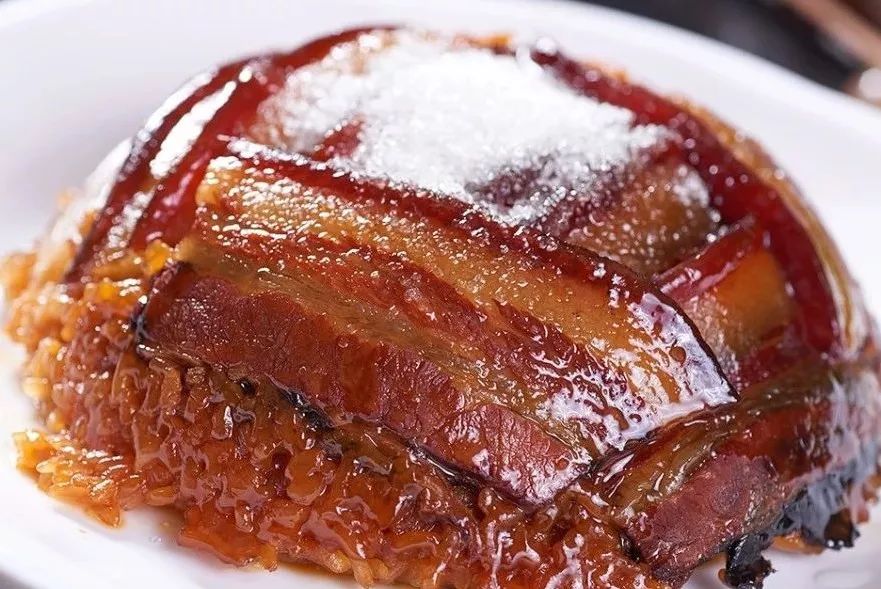 晶莹透亮甜烧白!