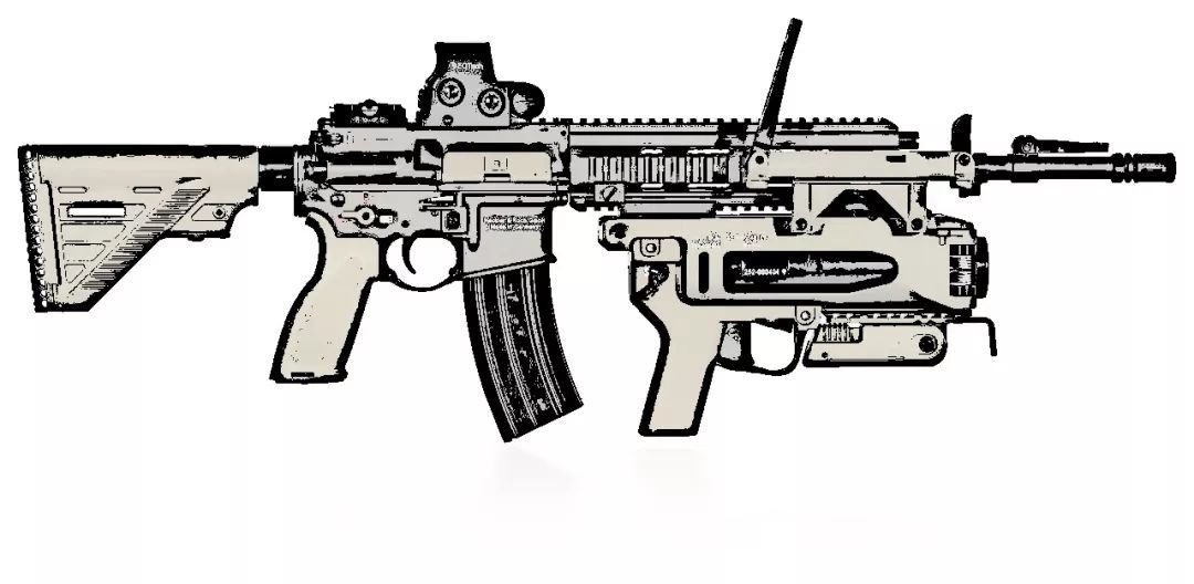 穿上hk416和八一杠卫衣这才是真军迷范儿