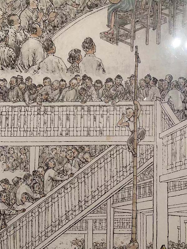 白描的魅力与真趣贺友直笔下的老上海人间百态