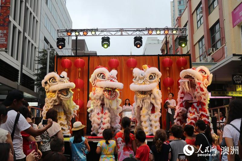 悉尼农历新年庆典开幕 陕西演出团首秀唐人街