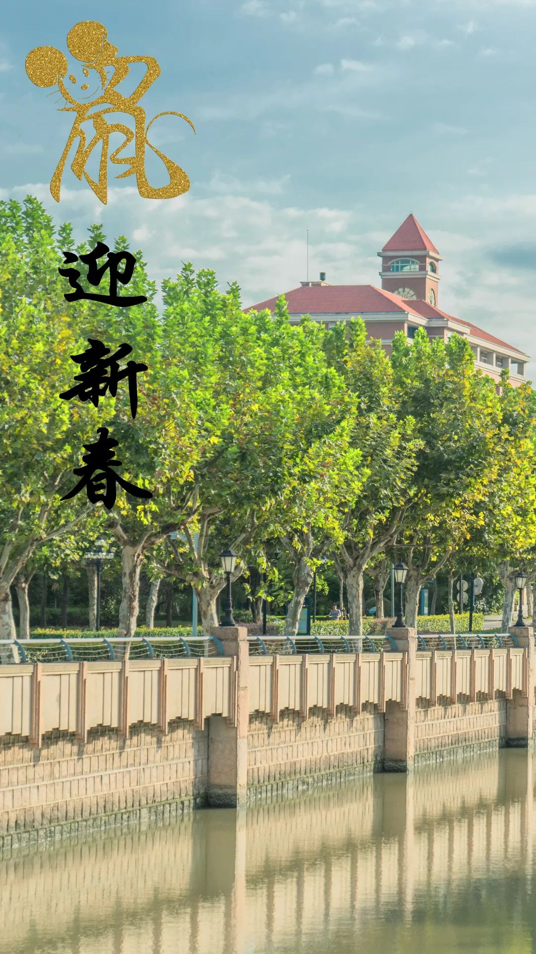 上海交通大学送来专鼠你的2020手机壁纸新春高校送祝福④