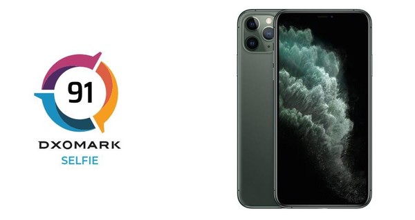 DXOMARK公布iPhone 11 Pro Max前置分数 进入排行榜前十